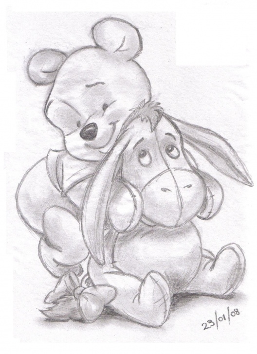 Good Winnie The Pooh Pencil Drawings Techniques Winnie The Pooh And Eeyore | Landn83 | Foundmyself | Drawing Pic