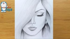 Gorgeous Couple Sketch Drawing Ideas How To Draw A Girl Step By Step / Pencil Sketch Drawing Image