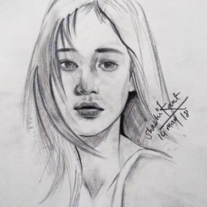 Pencil Shading Portrait