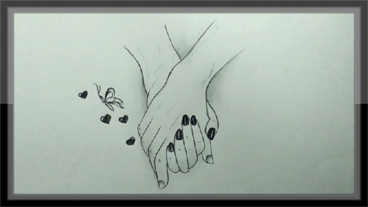 Gorgeous Pencil Sketch Design Courses Cool Pencil Drawing A Valentine Design Easy Image