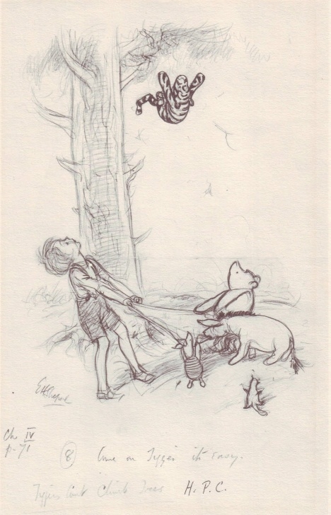 Gorgeous Winnie The Pooh Pencil Drawings Easy Original Art Stories: Winnie The Pooh Pencil Sketches Photo