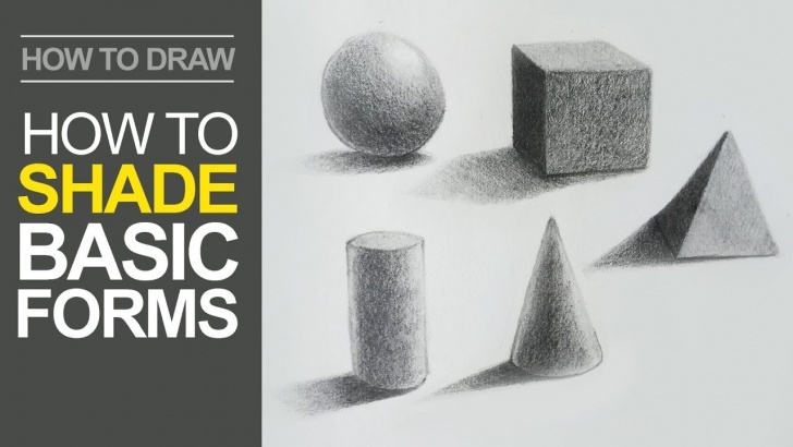 Incredible 3D Pencil Shading Techniques for Beginners How To Shade Basic Forms - Pencil Tutorial Pics