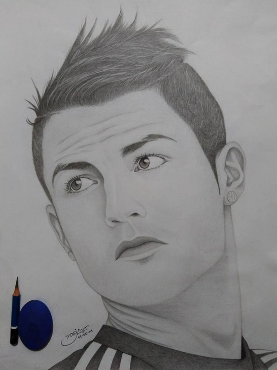 Incredible Cr7 Pencil Drawing Techniques Cristiano Ronaldo Pics