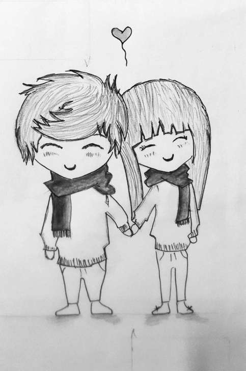Incredible Cute Couple Sketches Tutorial Cute Couple Sketch Gallery Couple Cute Sketch Drawings Art Gallery Image