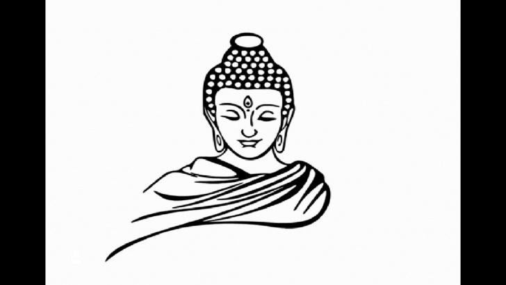 Incredible Gautam Buddha Pencil Sketch Lessons How To Draw Gautam Buddha Face Pencil Drawing Step By Step Pics