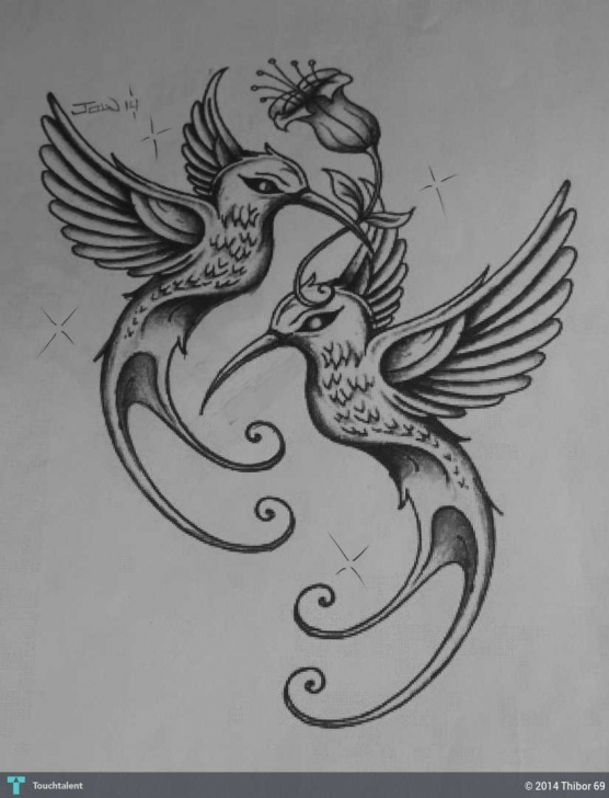 Incredible Love Birds Sketch Courses Love Birds Sketch At Paintingvalley | Explore Collection Of Love Image