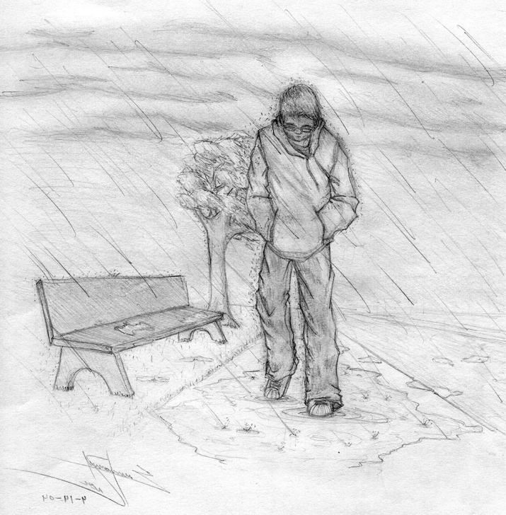 Incredible Pencil Drawing Boy Easy Wallpaper Sketch Pic Sad Drawing Alone Boy Wallpaper - Alone Boy Sad Pics