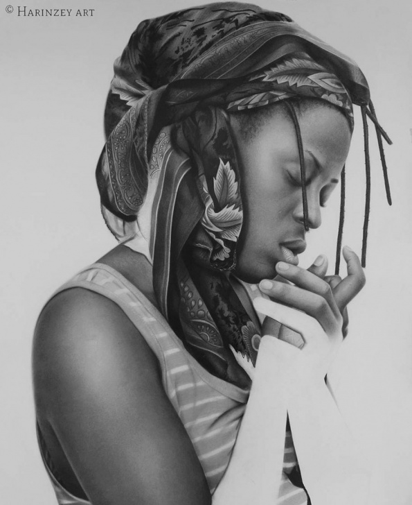 Incredible Realistic Pencil Art Step by Step Hyperrealistic Pencil Drawings By Nigerian Artist | Demilked Photo