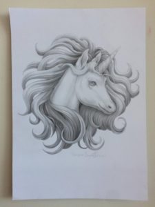 Incredible Unicorn Pencil Drawing Courses Unicorn Pencil Drawing A3 Pictures