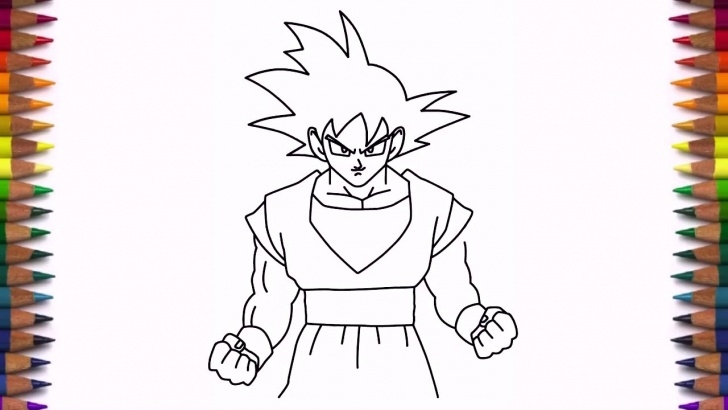 Inspiration Easy Goku Drawings In Pencil Easy How To Draw Goku From Dragon Ball Z Step By Step Easy Images