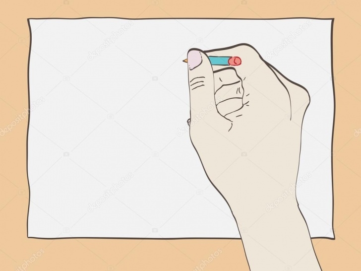 Inspiration Hand With Pencil Drawing for Beginners Hand With Pencil Drawing — Stock Vector © Dmitry_Guzhanin #90841886 Images