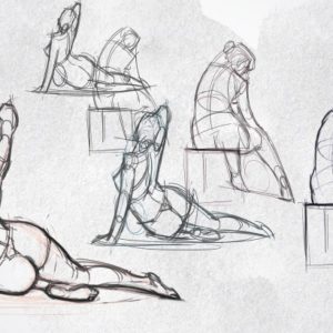 Pencil Figure Drawing