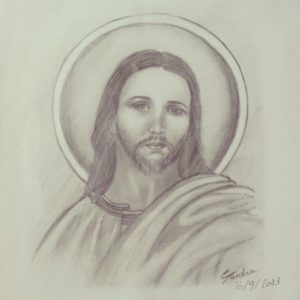 Pencil Sketch Of Jesus Christ