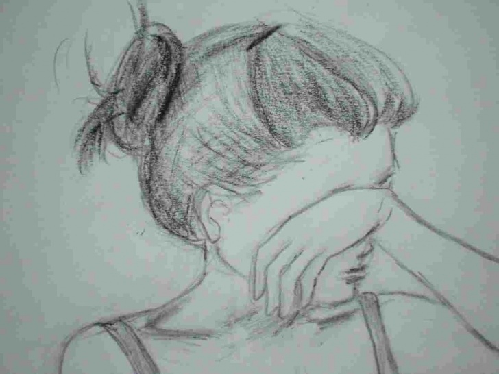 Inspiration Pencil Sketches Of Sad Girl Tutorial Sad Pencil Sketching Of Sad Girl Girl Pencil Sketch Sketches Pictures