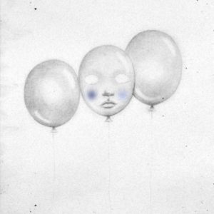 Balloon Pencil Drawing