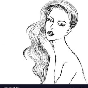 Beautiful Woman Sketch