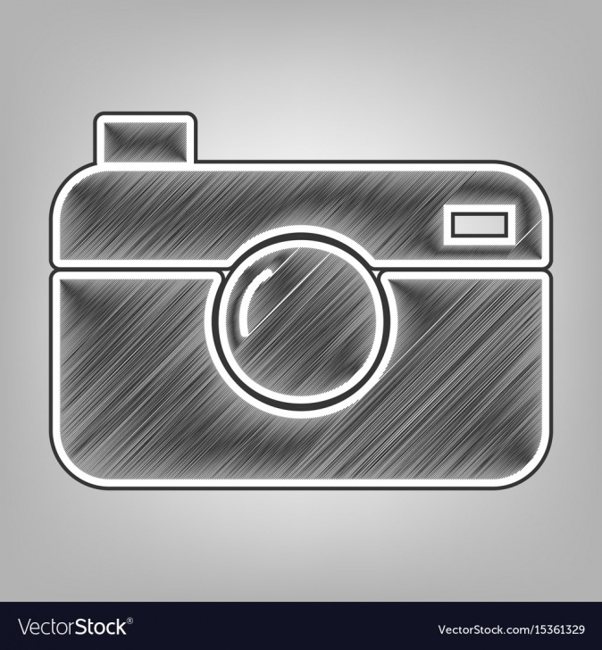 Inspiring Camera Pencil Sketch Techniques for Beginners Digital Photo Camera Sign Pencil Sketch Pic