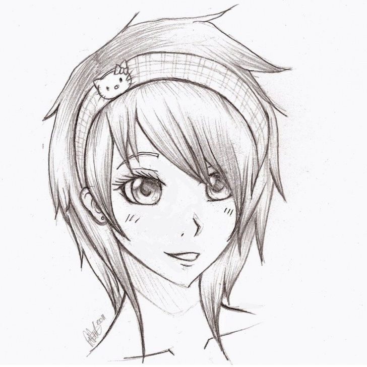 Inspiring Drawing Anime Pencil Lessons Easy Pencil Drawings Of Anime Awesome Pencil Sketch Of Lover Search Pic