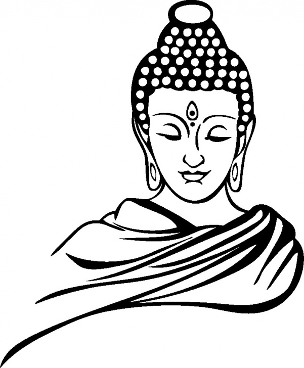 Inspiring Gautam Buddha Pencil Sketch Easy Gautama Buddha Drawing, Pencil, Sketch, Colorful, Realistic Art Picture