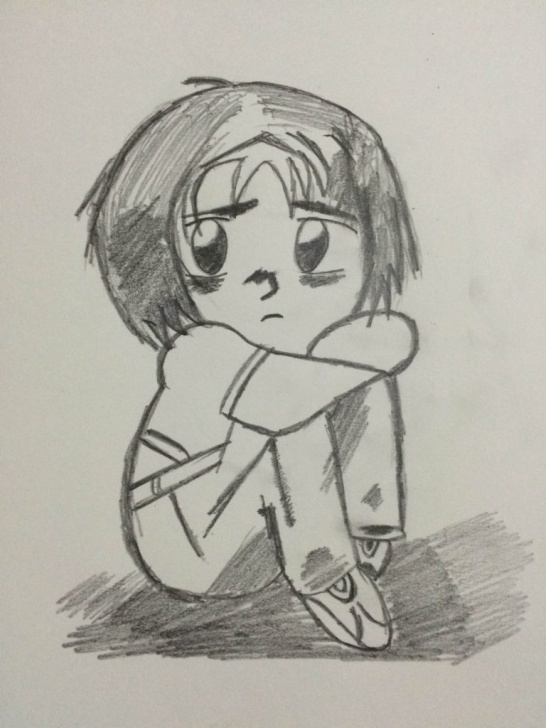Inspiring Heart Touching Pencil Sketches Techniques Sad Drawing Ideas At Paintingvalley | Explore Collection Of Sad Pictures