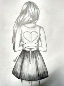 Inspiring Pencil Art Girl Easy Pin By Manish Kumar On My Pencil Drawings In 2019 | Pencil Drawings Pictures