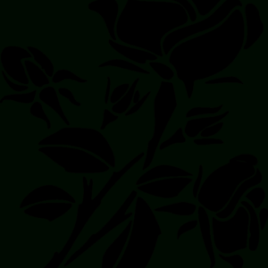 Stencil Art Rose