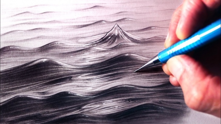 Inspiring Water Pencil Drawing Techniques How To Draw Water Photo
