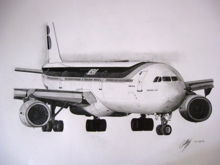 Interesting Aeroplane Pencil Drawing Ideas Free Airplane Drawing, Download Free Clip Art, Free Clip Art On Photo