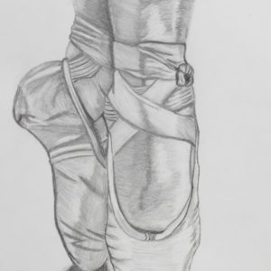 Ballerina Pencil Drawing