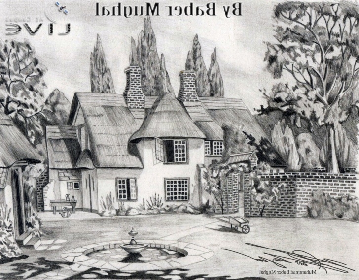 Interesting Beautiful Pencil Drawings Of Scenery Tutorial Pencil Sketch Scenery At Paintingvalley | Explore Collection Of Pictures