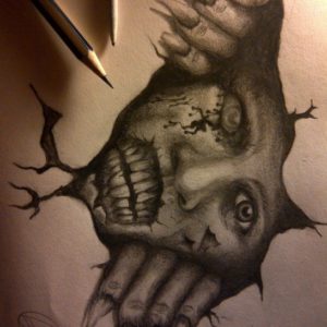 Creepy Pencil Drawings