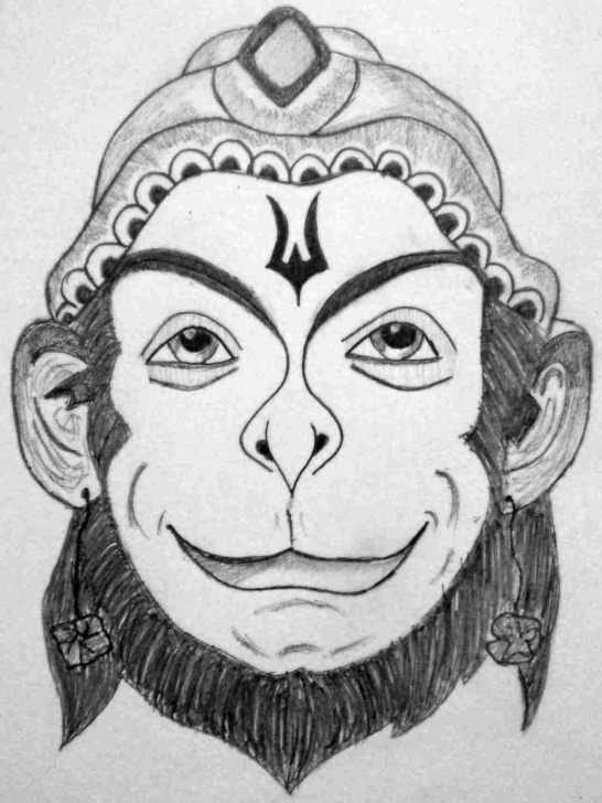Interesting Hanuman Pencil Sketch Courses Pencil Sketch Drawings Sketchrhdrawingmartcom Paintings By Kavita Pics