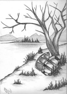 Interesting Pencil Sketch Drawing Of Nature Step by Step Pencil Drawing Of Natural Scenery Simple Pencil Drawings Nature Photos