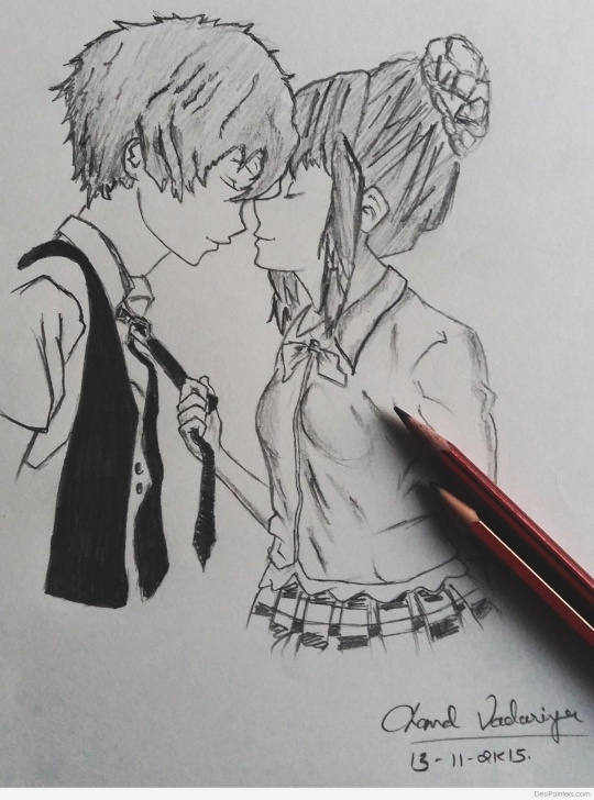 Learn Couple Sketches To Draw Step by Step Cartoon Couples Wallpapers Sketch Cartoon Couple Pencil (#400248 Images