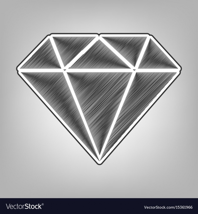 Learn Diamond Pencil Drawing Tutorial Diamond Sign Pencil Sketch Pictures