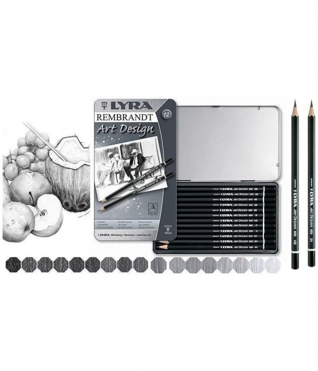 Learn Lyra Art Pencils Easy Lyra Rembrandt Art Design Graphite Pencils (Set Of 12) Picture