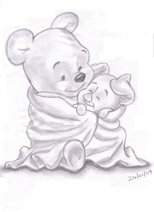 Learn Winnie The Pooh Pencil Drawings for Beginners Sketches Of Disney Characters | Pencil Sketches Of Disney Pics