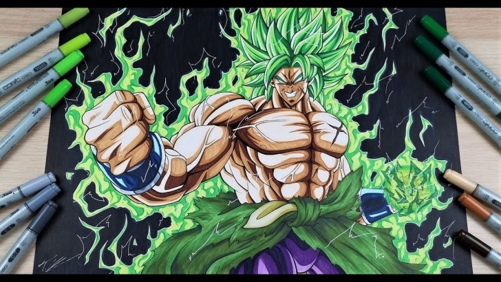 Learning Aayush Pencil Art Tutorial Drawing Broly Full Power! Drawing Battle Vs Aayush Pencil Art! | Tolgart Pics