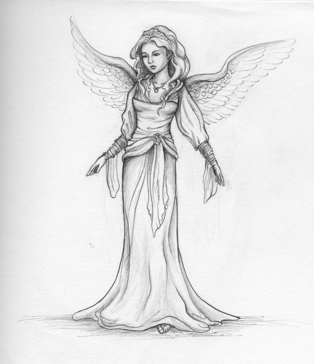 Learning Angel Pencil Sketch Techniques for Beginners Angels In Pencil - Google Search | Draw&art | Angel Drawing, Pencil Pic