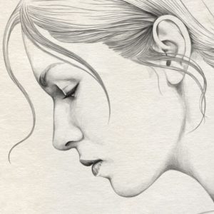 Lady Pencil Sketch