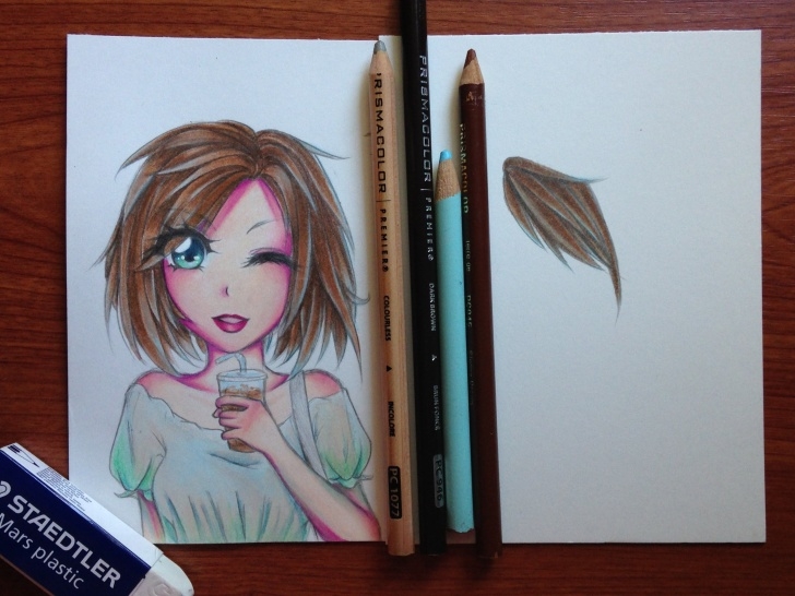 Marvelous Anime Colored Pencil Tutorials Tutorial: How To Color Manga Hair With Colored Pencils | Videos In Image