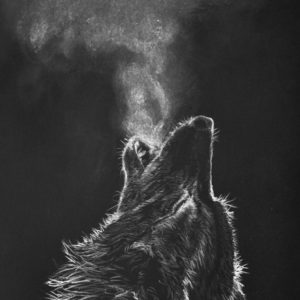 Black And White Charcoal Drawings