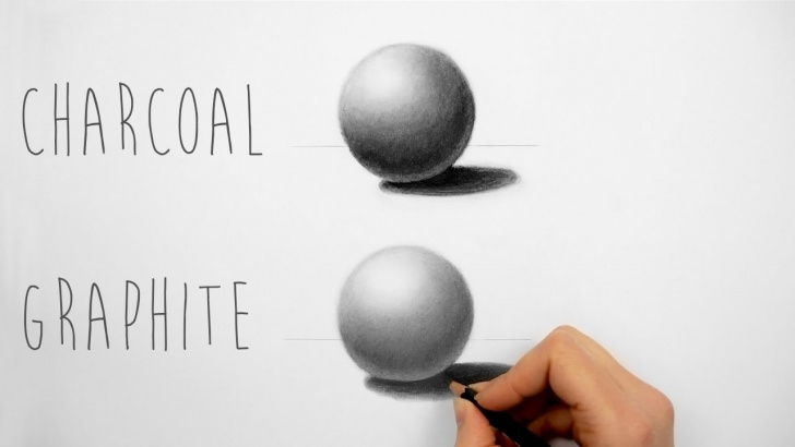 Marvelous Charcoal Pencil Shading Free Best Way To Practice Shading With Charcoal And Graphite Pencils - Draw A Sphere Pics