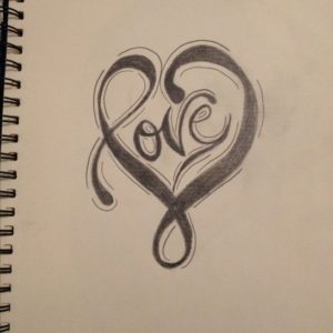 Easy Pencil Drawings Of Love