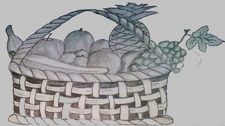 Marvelous Fruit Basket Pencil Drawing Tutorials How To Draw Fruit Basket Step By Step ?? (Pencil Sketch) ? Pics