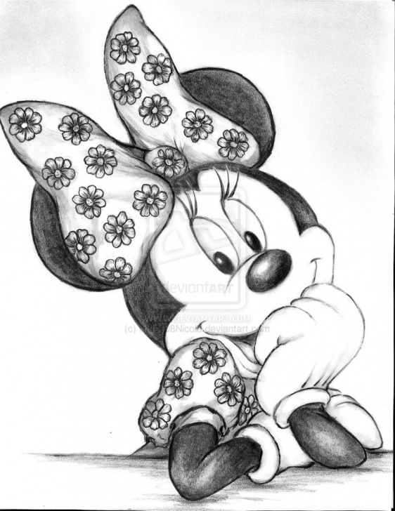 Marvelous Mickey Mouse Pencil Sketch Tutorials Mickey And Minnie Mouse Sketch At Paintingvalley | Explore Image