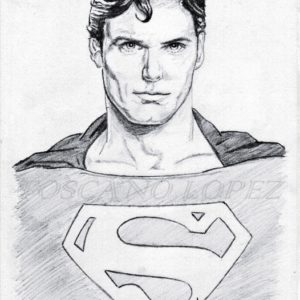 Superman Pencil Sketch