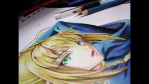 Most Inspiring Anime Colored Pencil Simple How To Color Skin Using Colored Pencils | Anime Drawing Tutorial Image