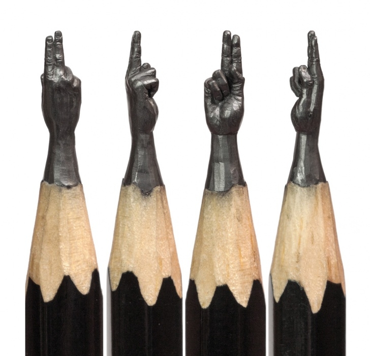 Most Inspiring Art On Pencil Courses Delicate Pencil Lead Sculptures Carved By Salavat Fidai | Colossal Pic