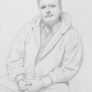 David Hockney Pencil Drawings